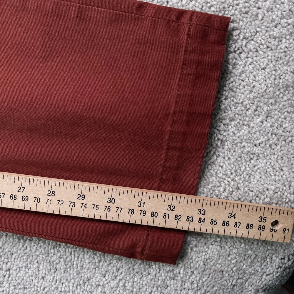 Banana Republic Pants Mens 36x34 Brown Aiden Slim Fit Rapid‎ Movement Chino